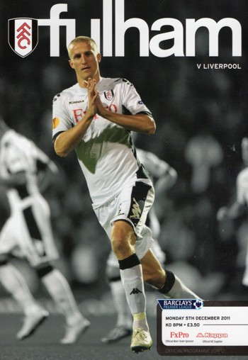 Match programme